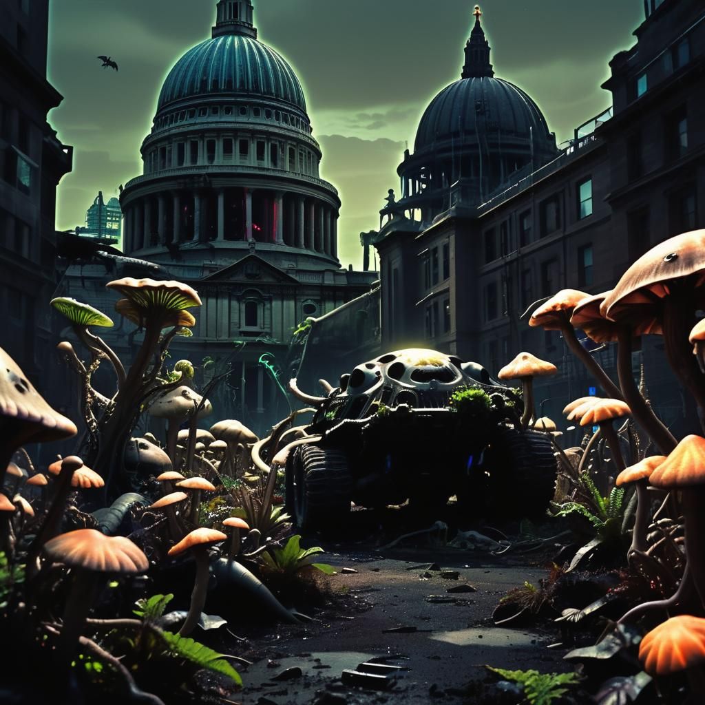 Dystopian St. Paul: Alien Plants and Ruin