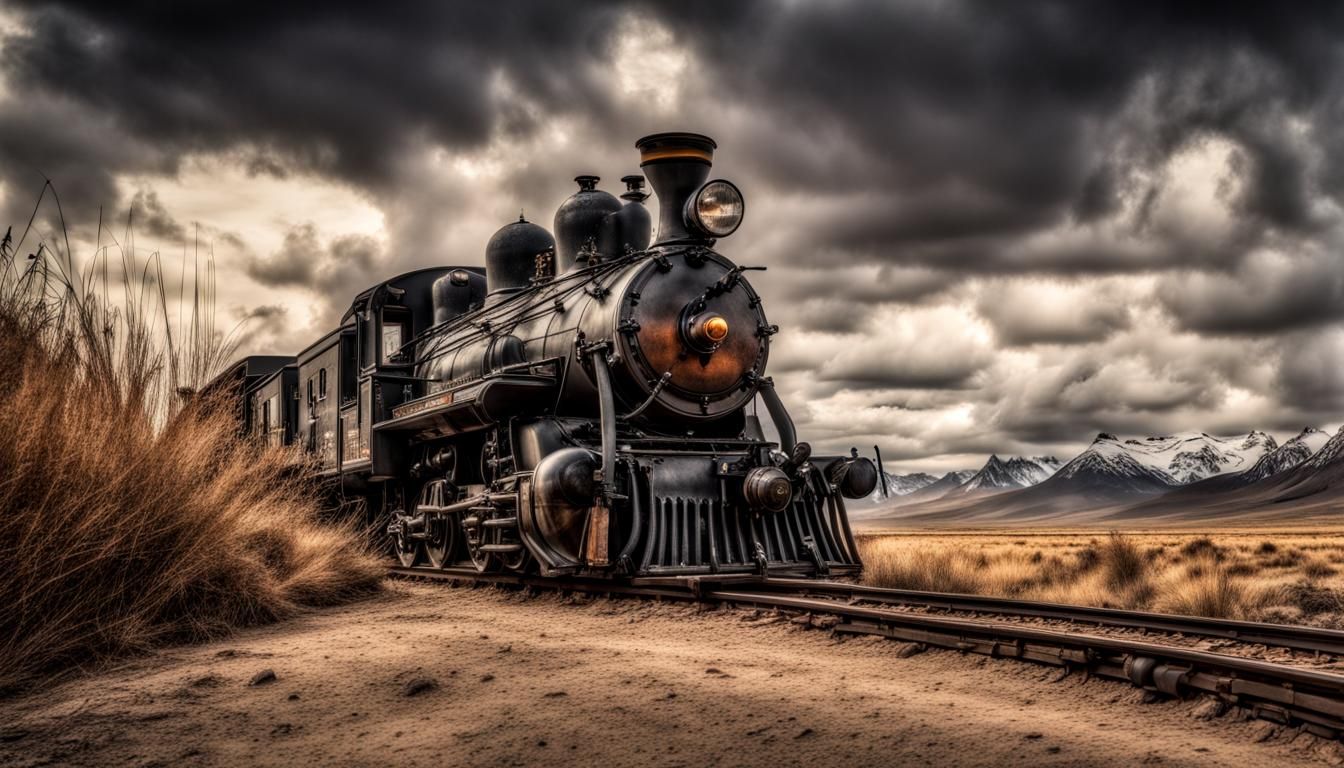 Atmospheric Journey with Good Company: Cinematic HDR Image