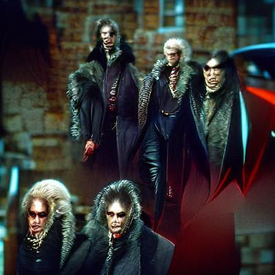 Underworld Inspired Vampire Posse in 4K