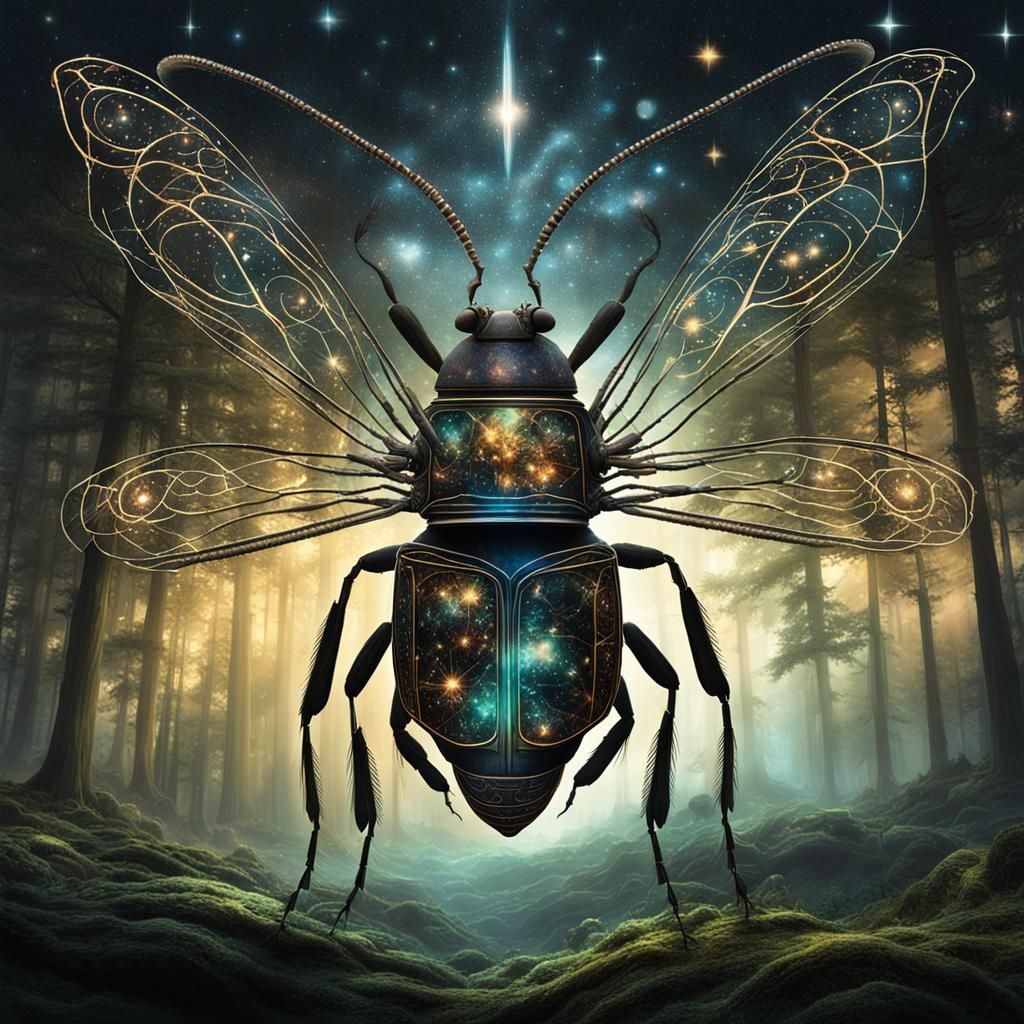 Insectoid Awakening: An Ethereal Fantasy