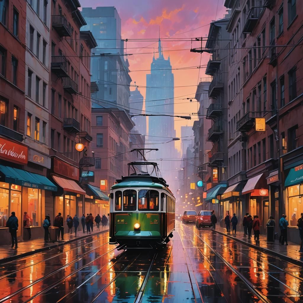 A Busy City