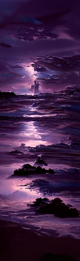 Twilight Zone Scene with Volumetric Lighting