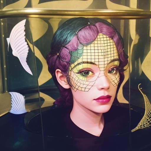 Mermaid inside a Faraday cage