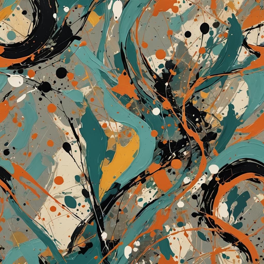 Abstract Art Image of James Bond