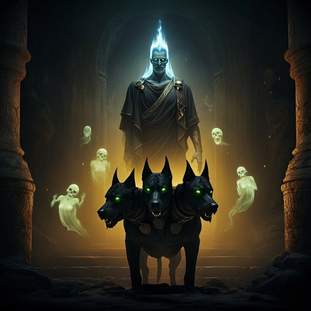 Hades Welcomes Ghosts to the Underworld