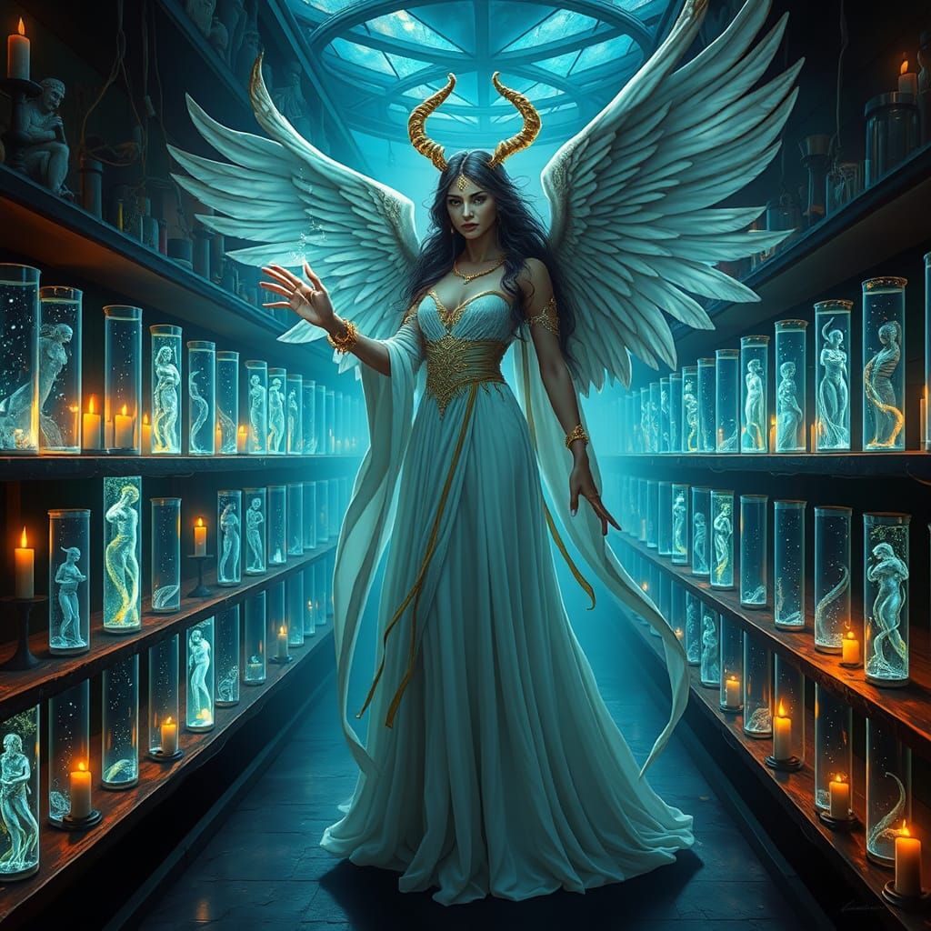 Angelic Rebellion in a Darkened Laboratory