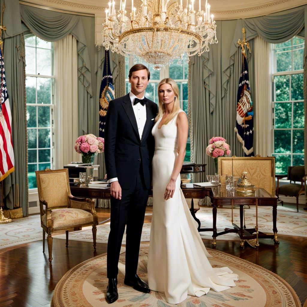Jared Kushner and Ivanka Trump: Action Painting