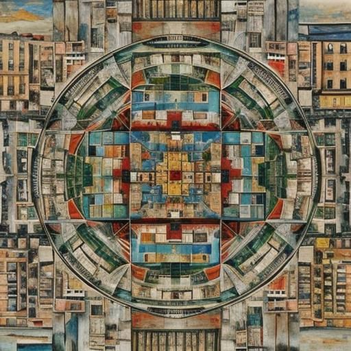 Expressionist Landscape Painting in Photorealistic Style