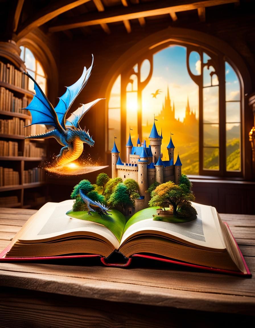 Magical Kingdom Emerges from Fairytale Book