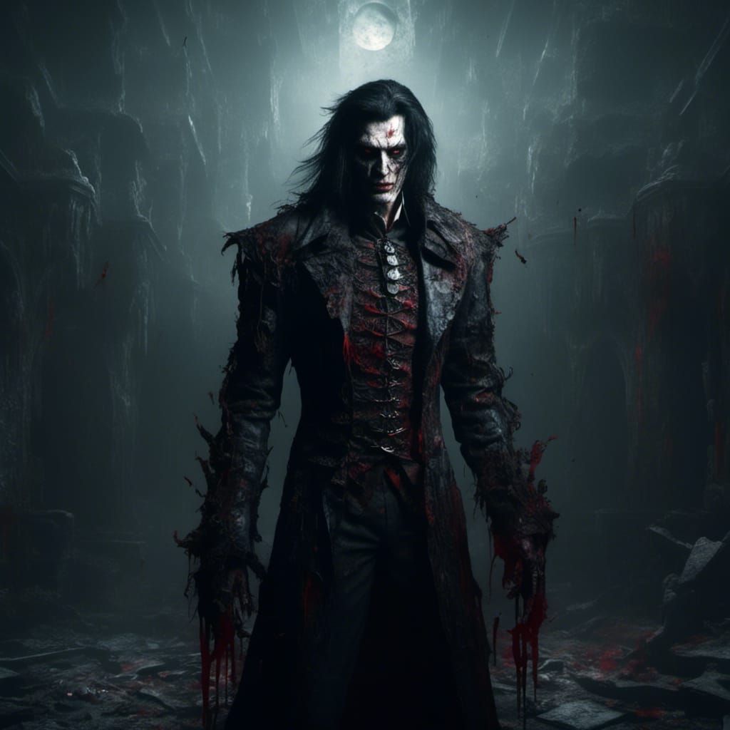 Strahd von Zarovich in Dark Castle, Gothic Portrait
