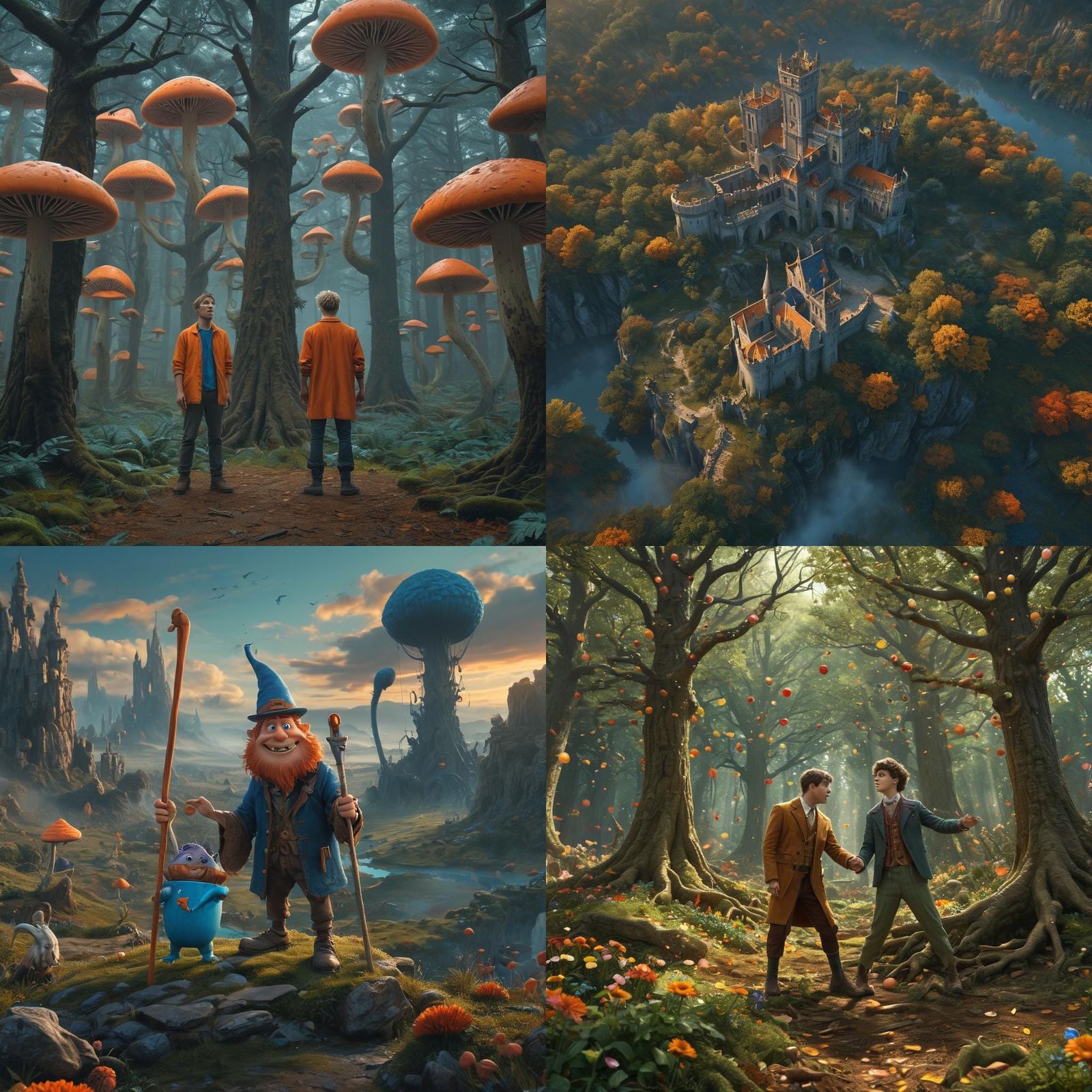 Dumb and Dumber: Detailed Matte Painting