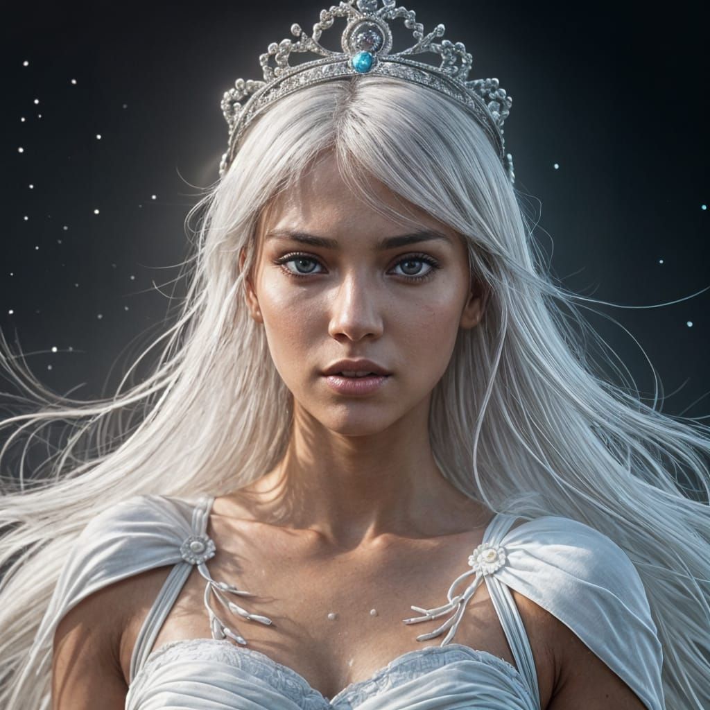 Kida Nedakh Portrait in Hyperrealistic Style