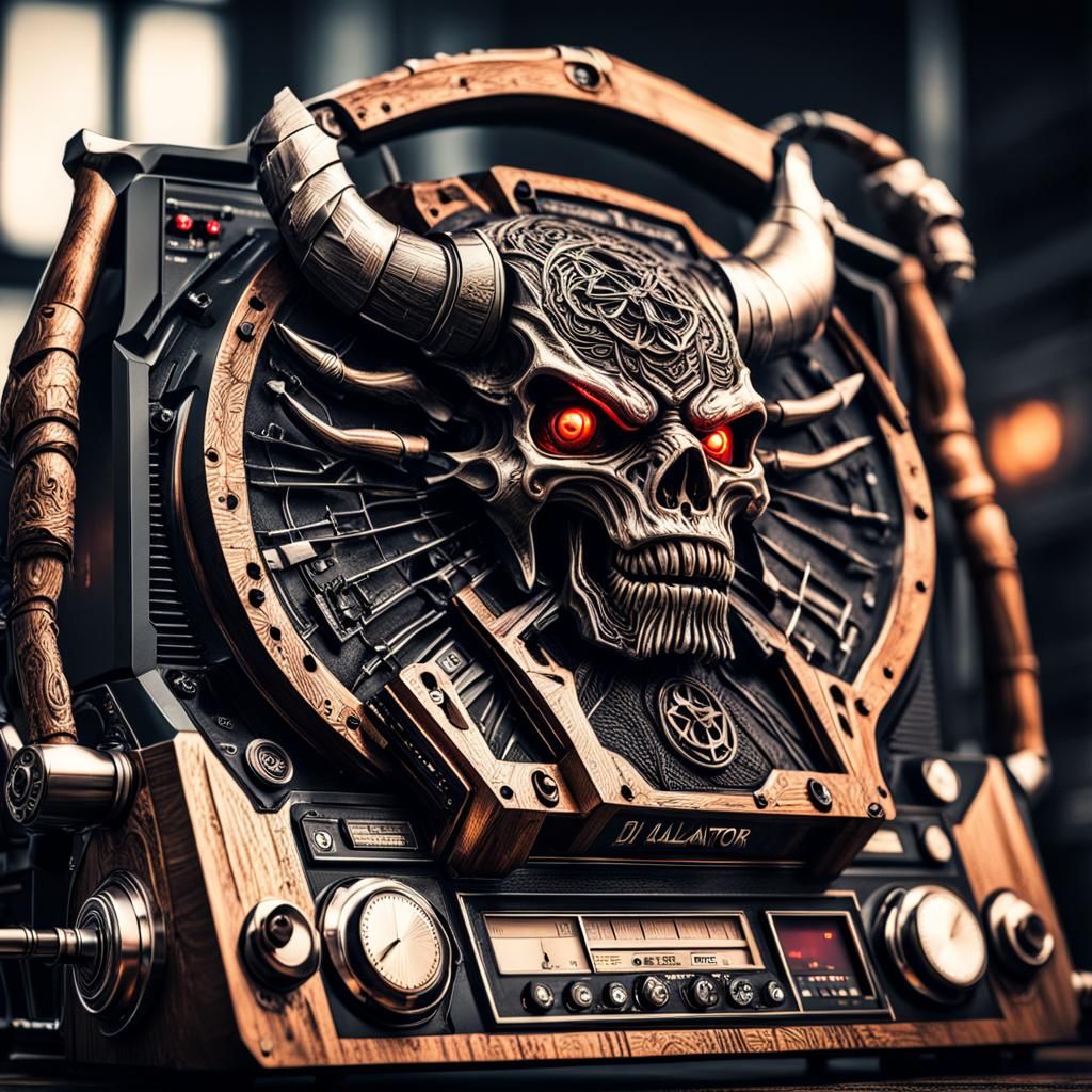 Hyperrealistic Radio Demon Alaator in High Definition