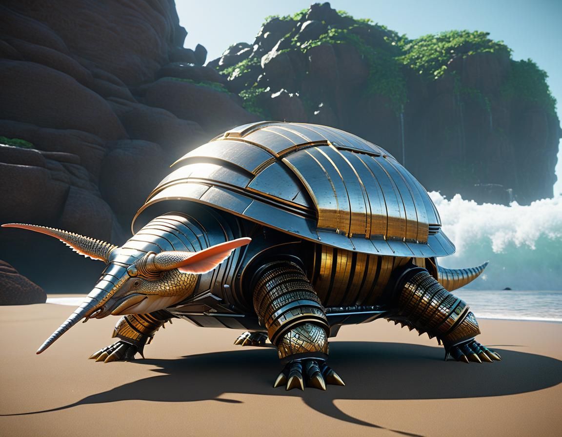 Cyborg Armadillo