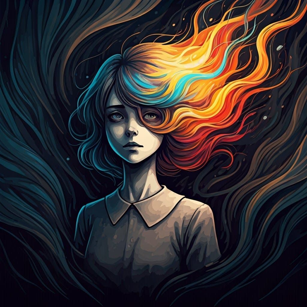 Hope Emerges from the Shadows in Whimsical Darkness