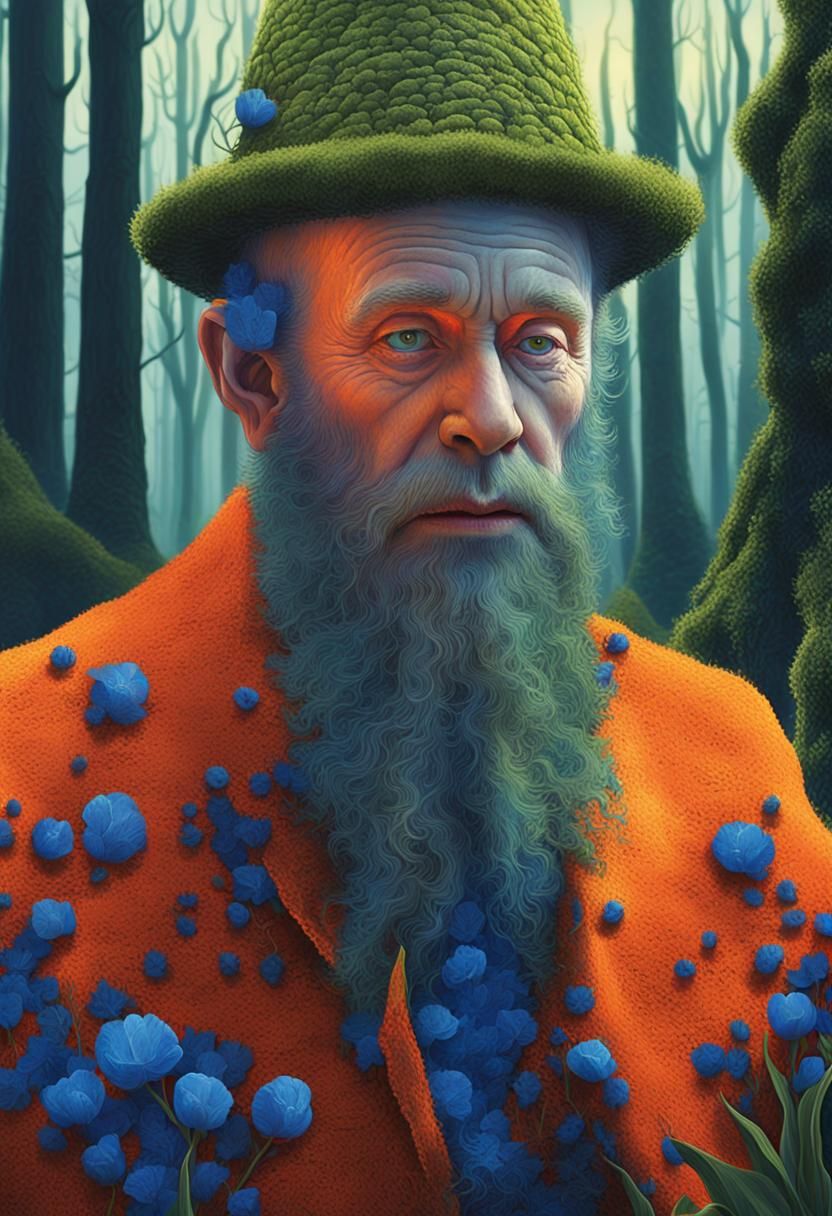 A Tulip Wearing a Streimel Hat