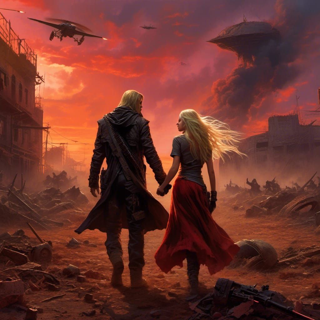 Post-Apocalyptic Romance at Dawn: A World Crumbling
