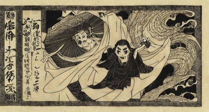 Eldritch Yōkai: Supernatural Japanese Spirit
