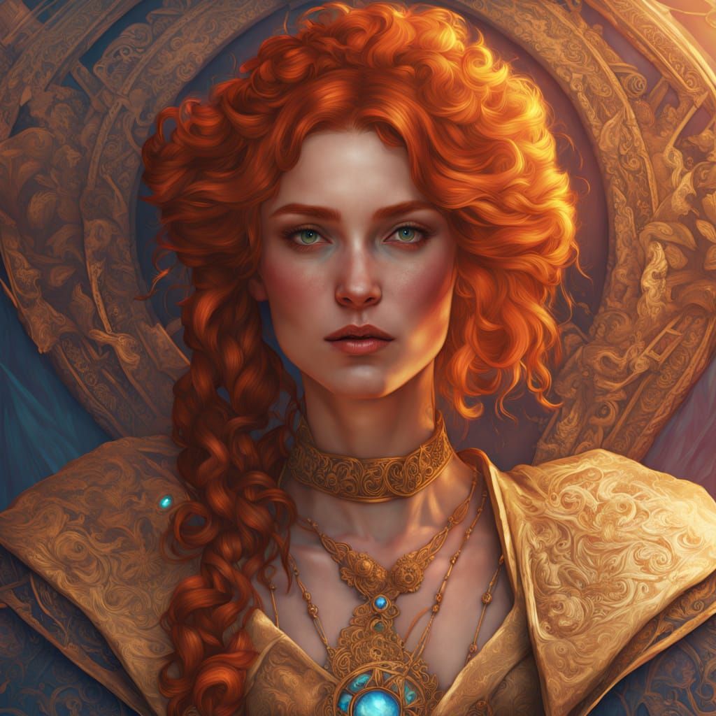 Ethereal Bene Gesserit Beauty in Hyper-Realistic Portrait