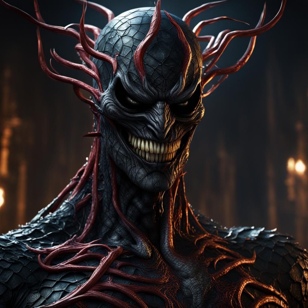 Venom Cenobite: A Terrifying Fusion in Dark Fantasy Art