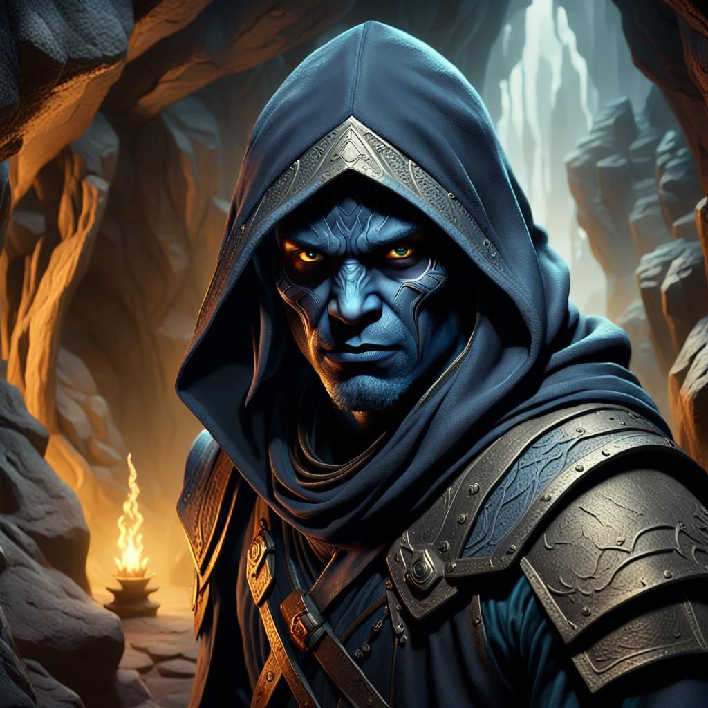 Sefir, D&D the drow rogue