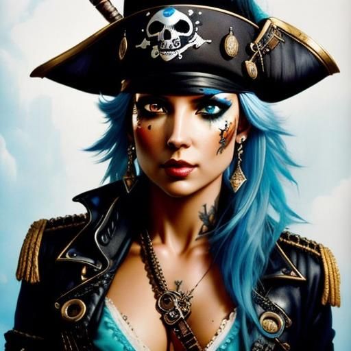 Pirate Babe of the High Seas
