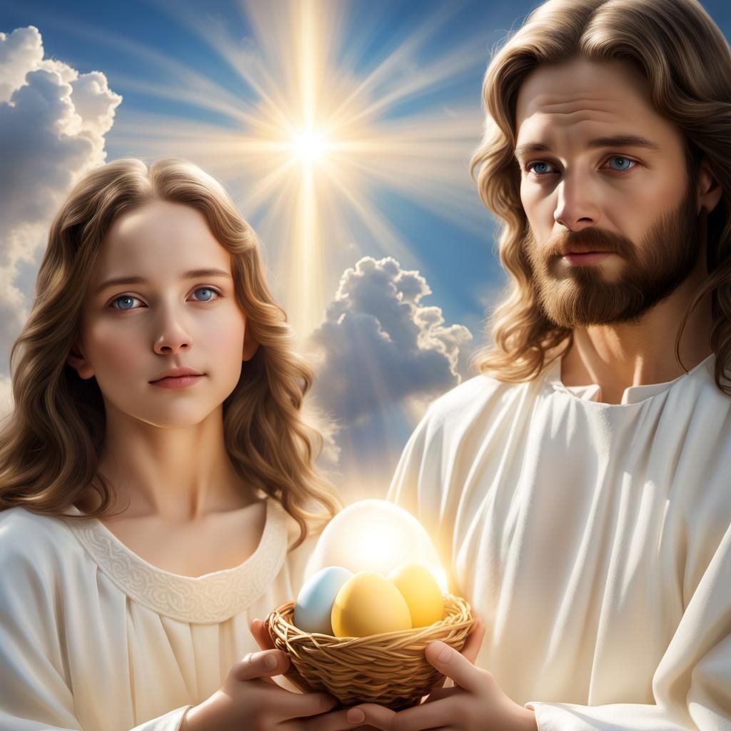 Holy Trinity: Easter Eggs of Eternal Life