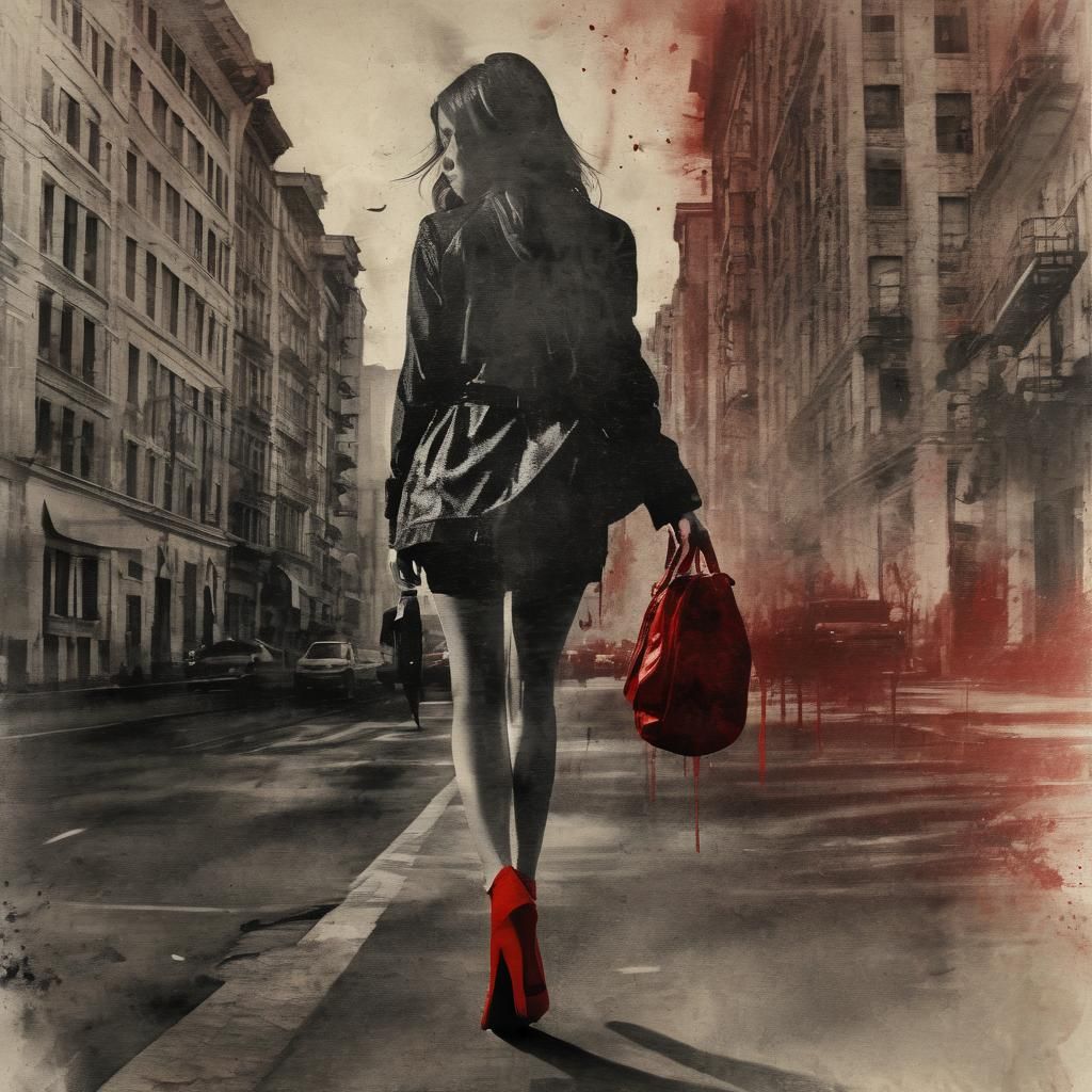 In the City .
