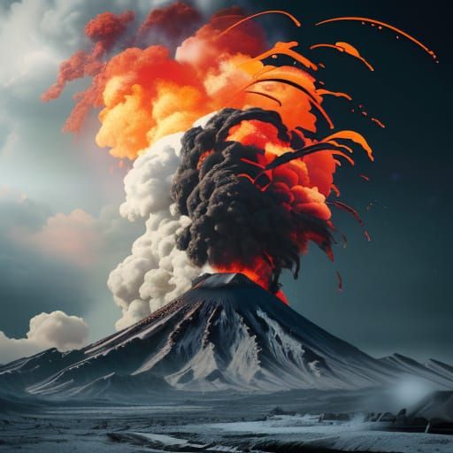 Volcanic Fashion Convergence: High-End Editorial Style