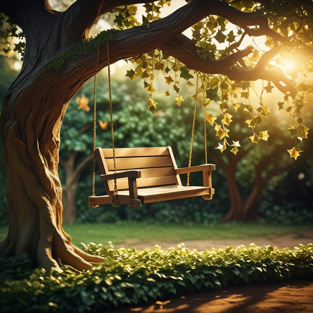 Serenity in an Old Oak's Shade