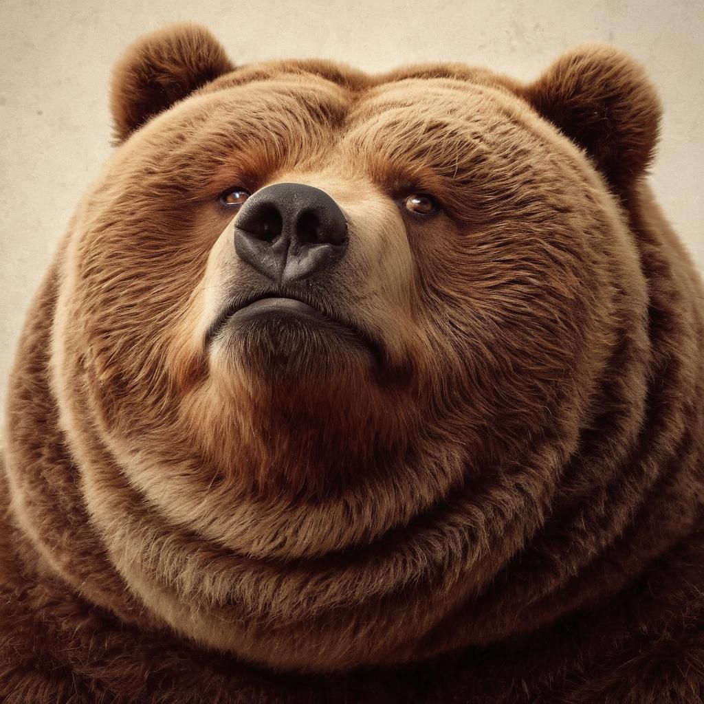 Disdainful Kodiak Bear Exudes Contempt