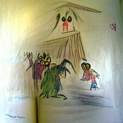 Child's Drawing of The Boogeyman