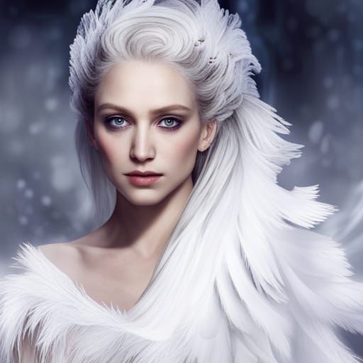 Obsidian Queen with Butterfly Wings