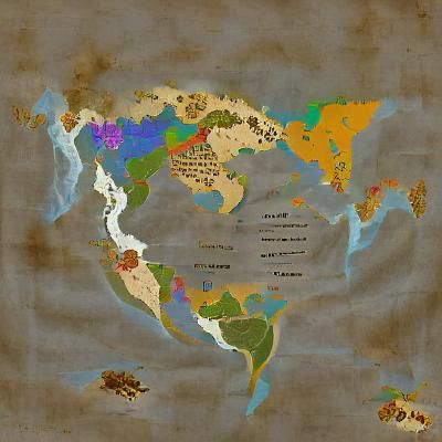 Antique Map of the New World