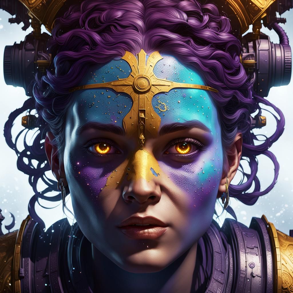 Galactica: Dark Fantasy Concept Art in 8k