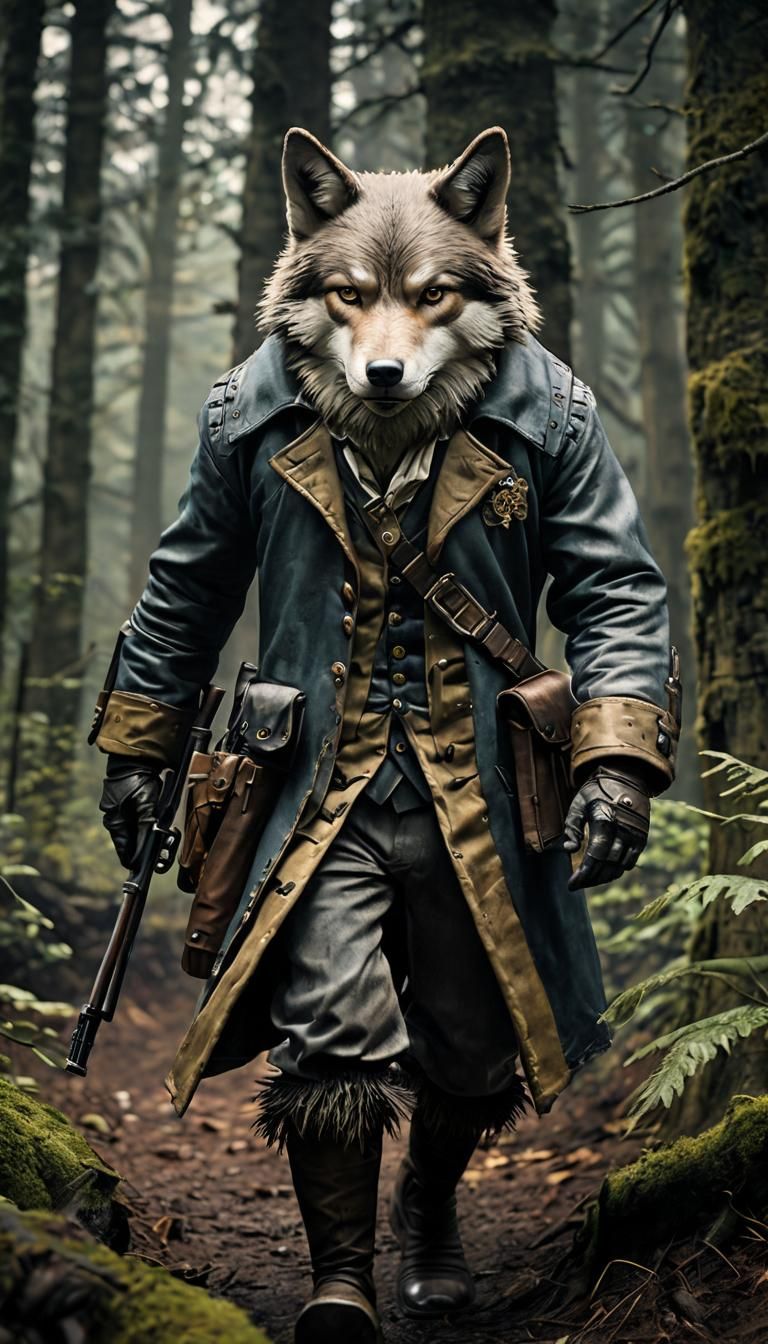 Dark Masterpiece: A Cinematic Big Bad Wolf Hunt