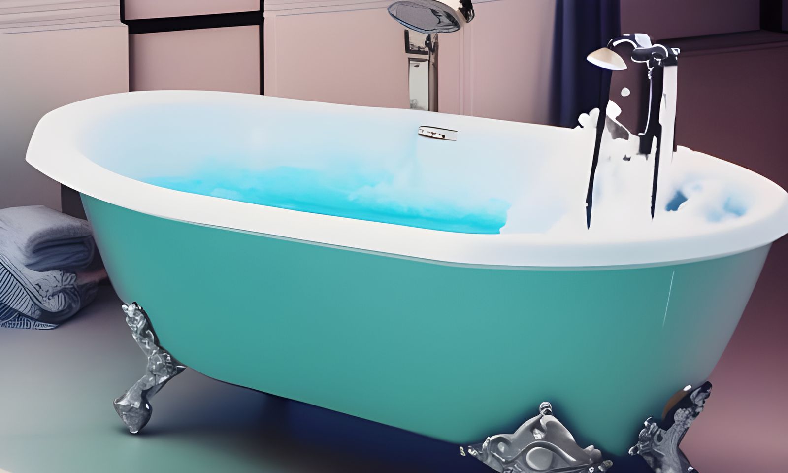 Celebrating National Bubble Bath Day with AI