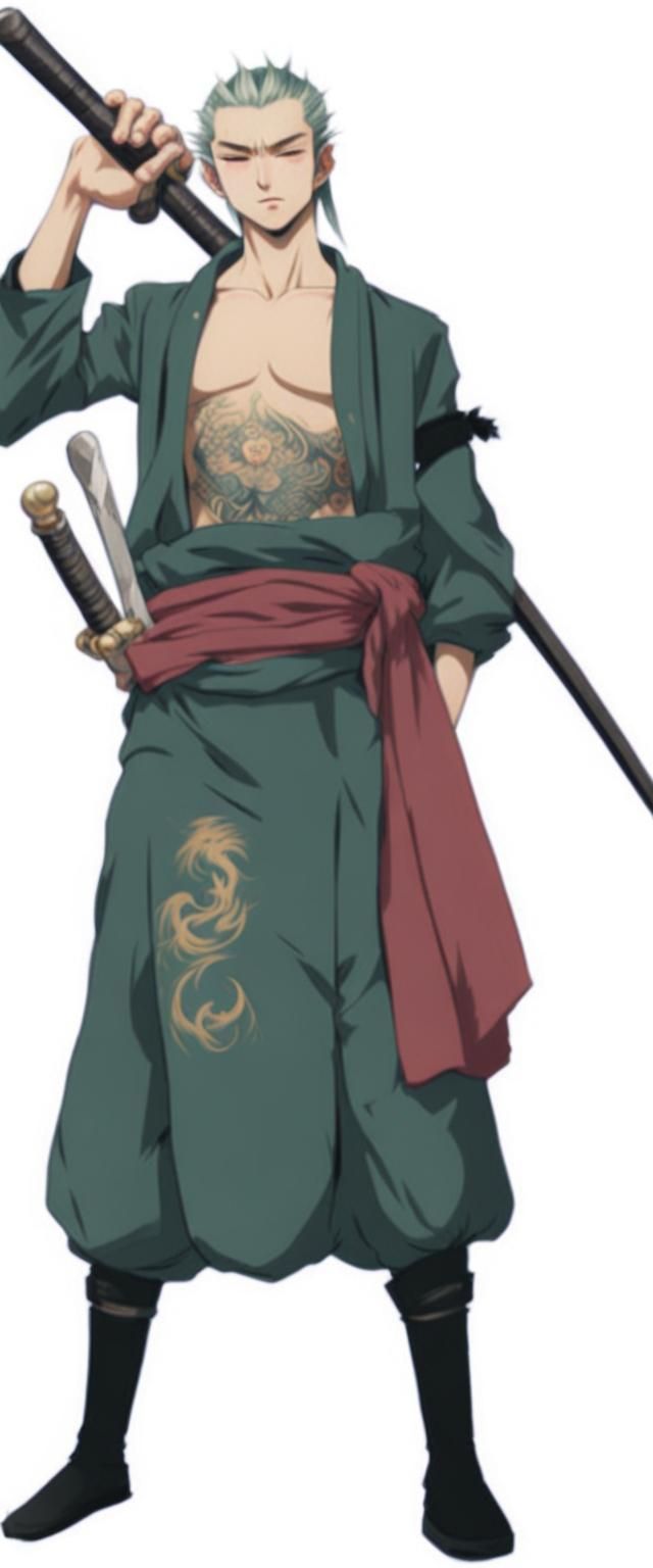 Yakuza Nude with Dragon Tattoos