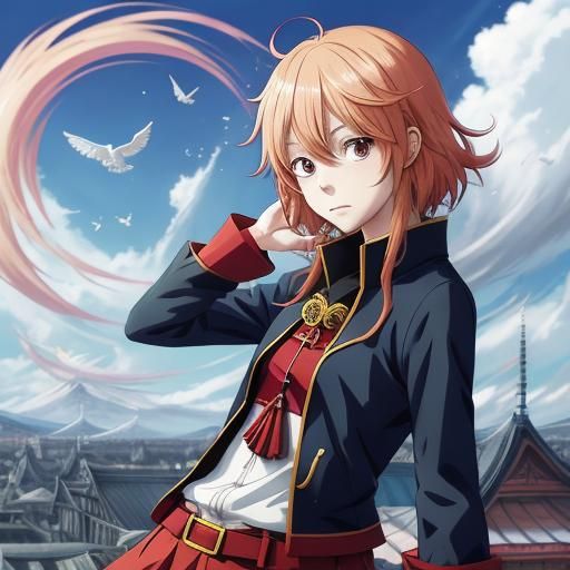 Anime Style Character Illustration