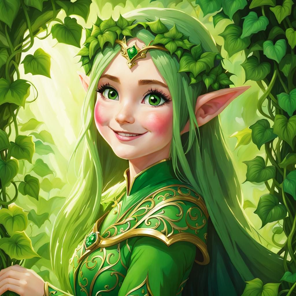 Green Vine Elf 3