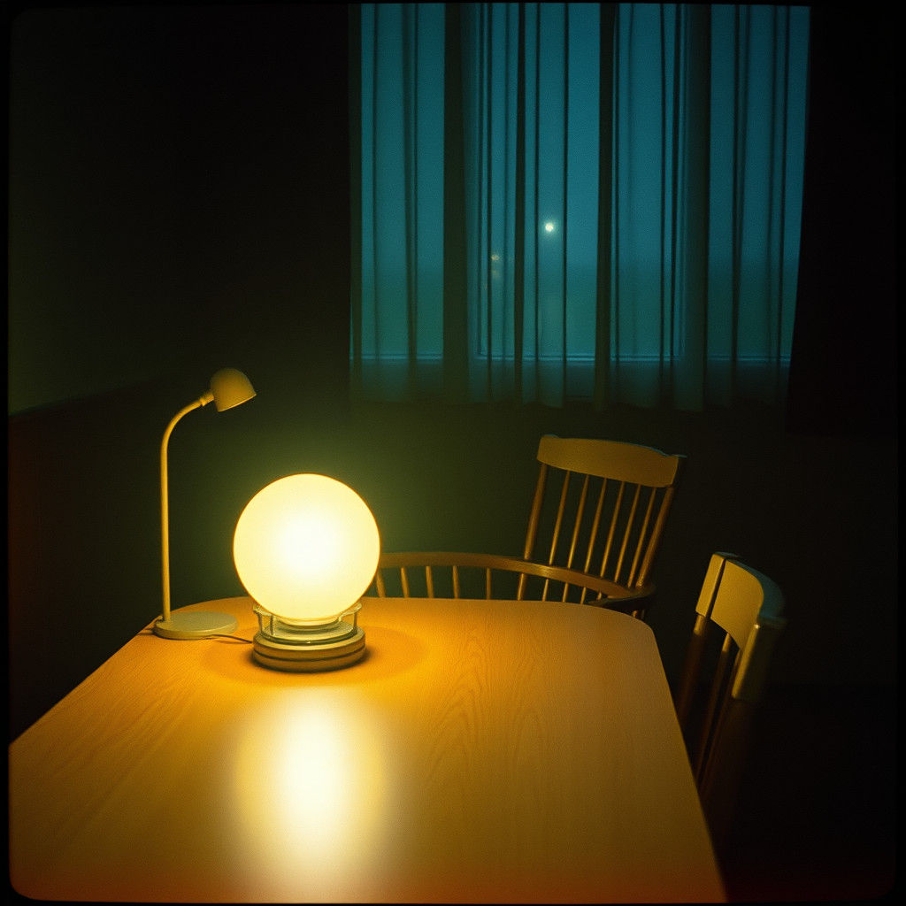 Dramatic Empty Chair: A Cinematic Film Still