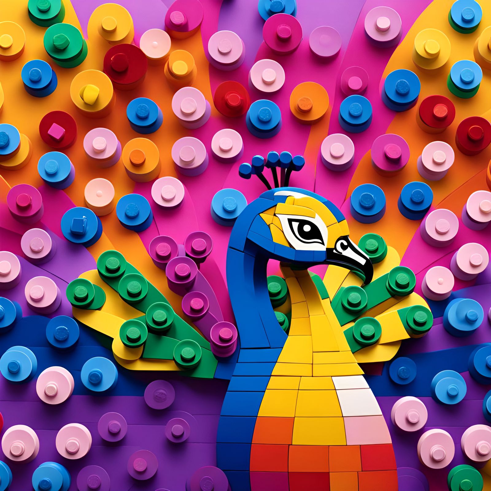 Lego Peacock