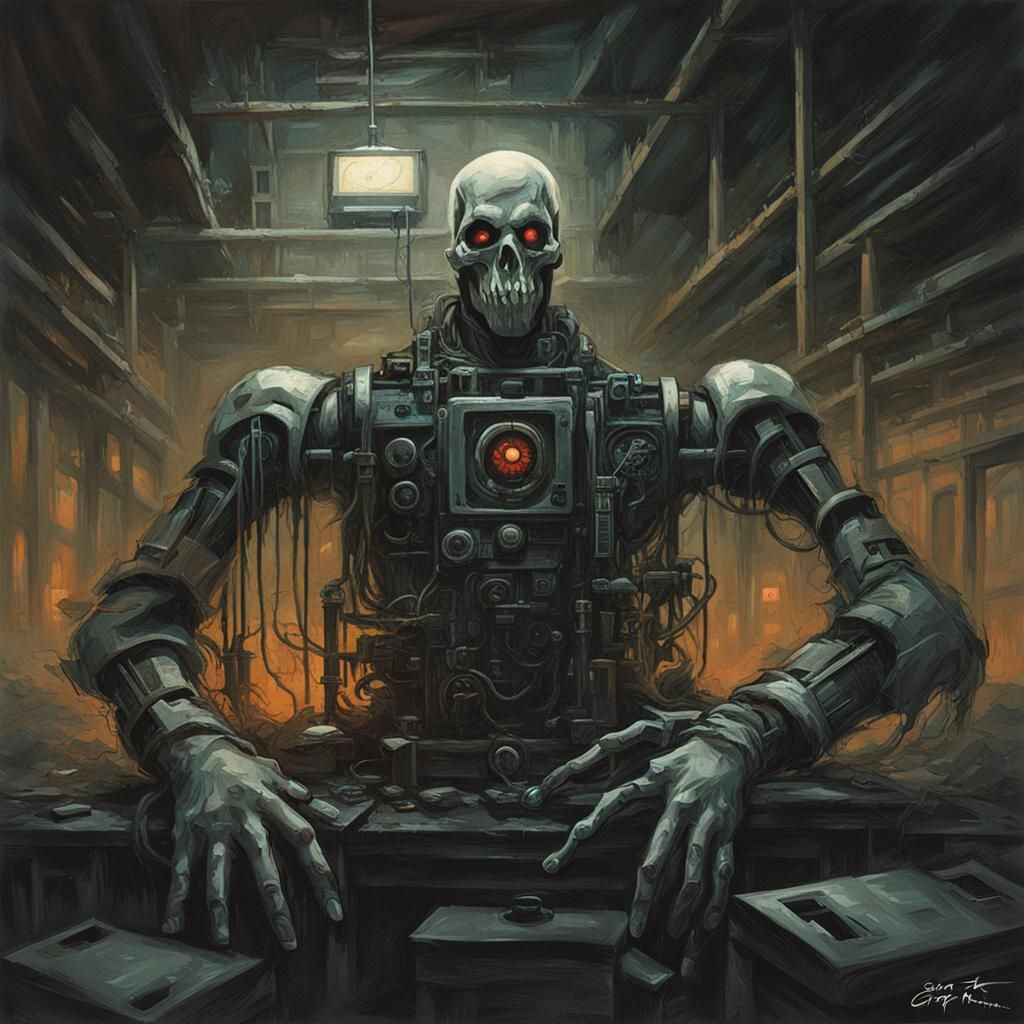 Sinister Ghost in the Machine by Rutkowski