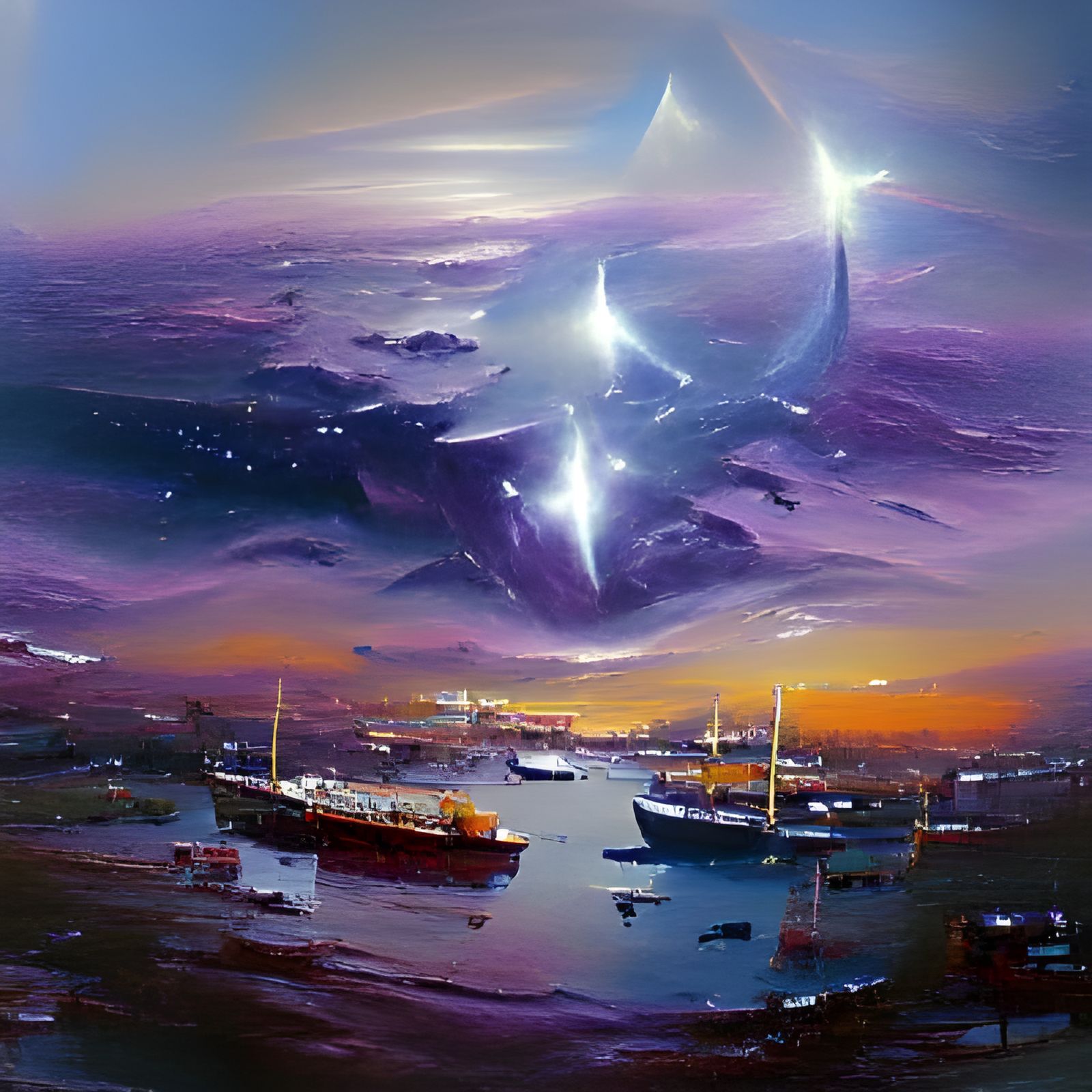 Selling Starlight: An Oil Painting Concept