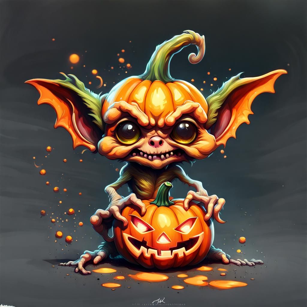 pumpkin gremlin