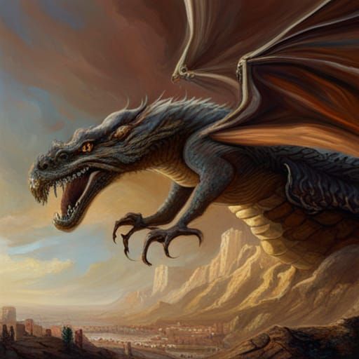 The dragon at Wawel Castle