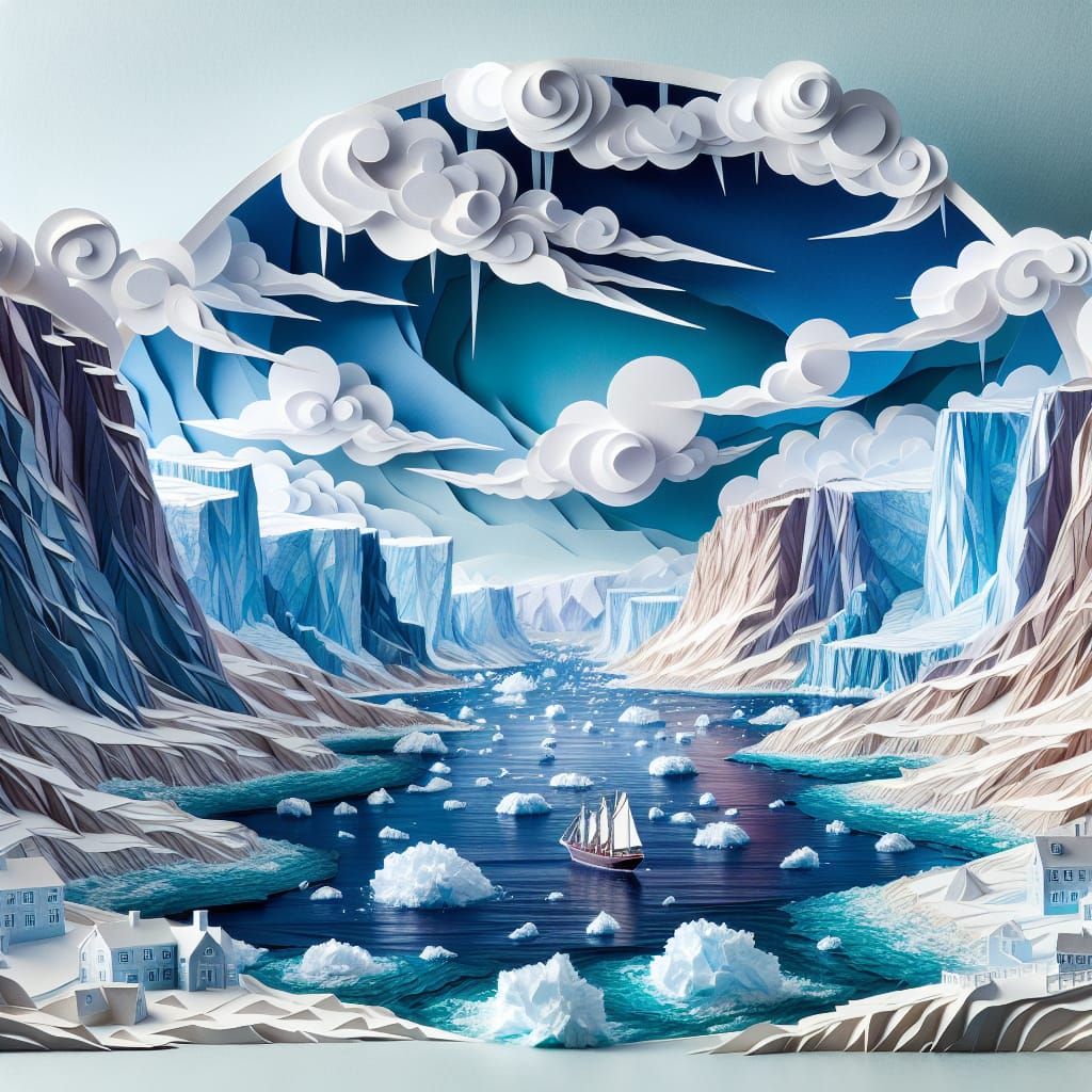 Greenland Origami #1