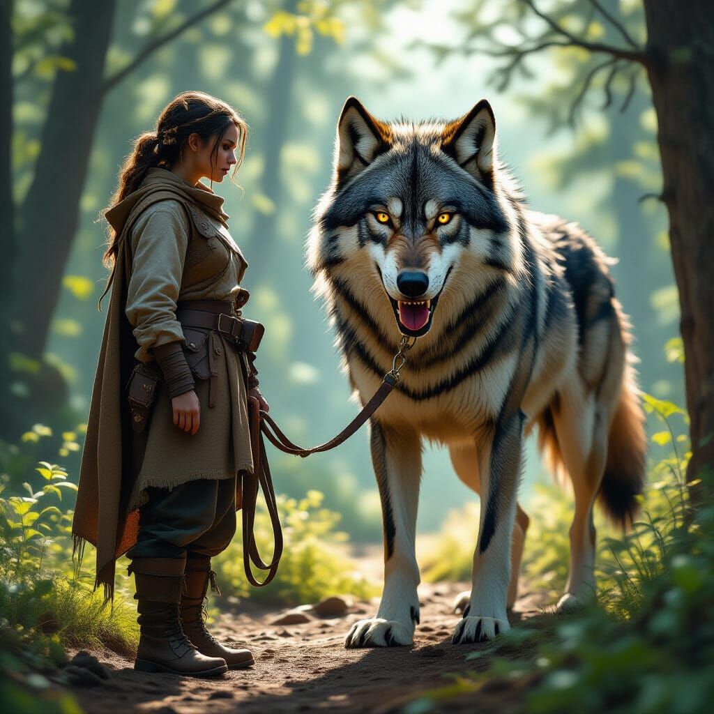 Humans Assert Control Over Wild Animals in Hyper-Realistic F...