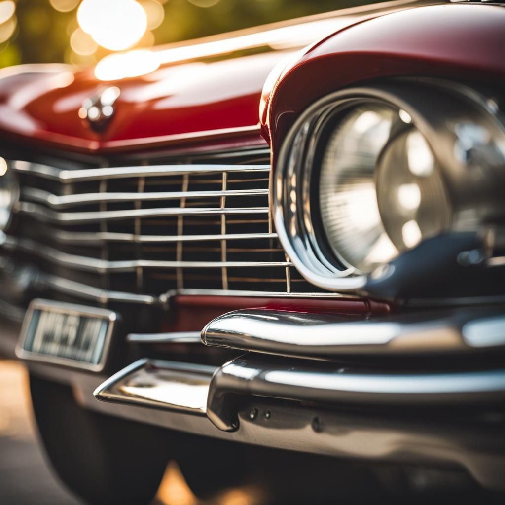 Unmodified Classic Car in Professional Photography