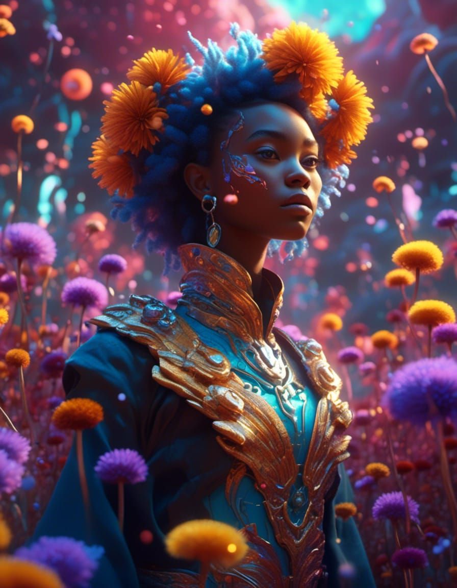 Beauty and the florals